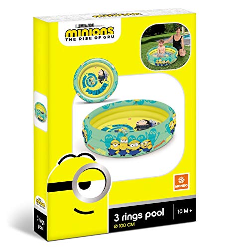 Speelgoed 16484 – Minions Schwimmbad, 100 cm 3 rings - 3