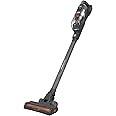 Black+Decker BHFEA520J-QW, Scopa Ricaricabile, Aspirapolvere Senza Fili, Titanium, 18 V - 2 Ah, 36 W, 500 milliliters