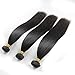 Uniwigs® Hair Mixed Length 3bundles 300g Virgin Brazilian Straight Human Hair Extension Unprocessed for Black Women (18inches 20inches 22inches)