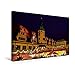 Produktbild Calvendo Premium Textil-Leinwand 45 cm x 30 cm quer, Weihnachtsmarkt | Wandbild, Bild auf Keilrahmen, Fertigbild auf echter Leinwand, Leinwanddruck: Reise durch Leipzig Orte Orte