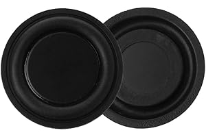 SimpleLife 40mm Haut-Parleur Vibration Membrane-Passif Radiateur Subwoofer Basse Basse en Caoutchouc