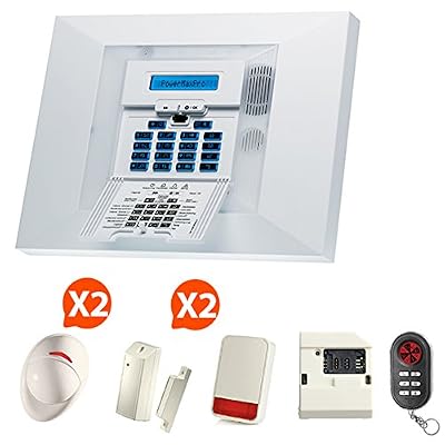 visonic - alarme maison gsm powermax pro kit 7+
