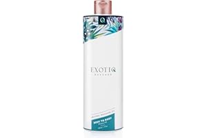 Exotiq Regular Cuerpo a Cuerpo Aceite Masaje (500ml - 17oz) - con un Efecto Nutritivo Masaje Íntimo - Perfecto para un Masaje de Cuerpo Completo; Duradero, Relaja los Musculos, Sin Olor