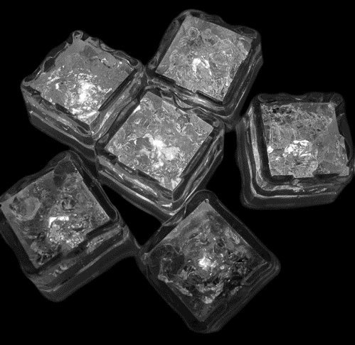 12 x Submersible LED Eiswürfel / Rocks mit blinkenden Multi-Farben-Licht Große Party Hochzeit Club Bar Champagner Turm Dekoration oder ein einmaliges Geschenk - 5