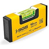 SGS Alim&uuml;nyum Mıknatıslı Su Terazisi Mini 10CM