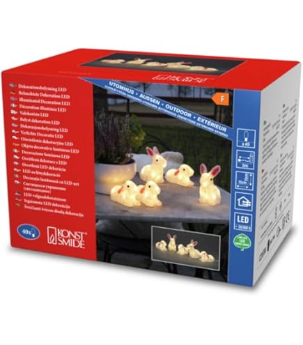 Konstsmide LED acryl flamingo, groot, 96 amberkleurige diodes, 24V buitentransformator, witte kabel - 6273-803