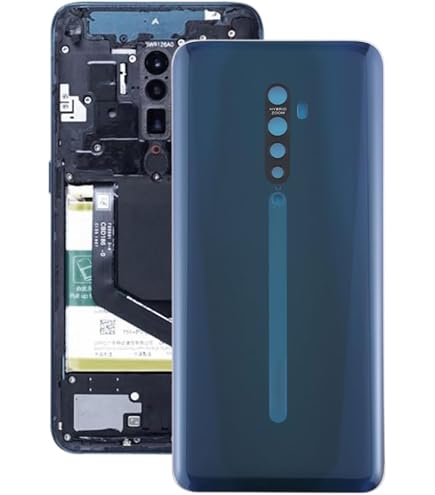 Cover Posteriore In Vetro Per Oppo Reno Z Con Kit Riparazione – Colore Viola, Sostituzione Batteria