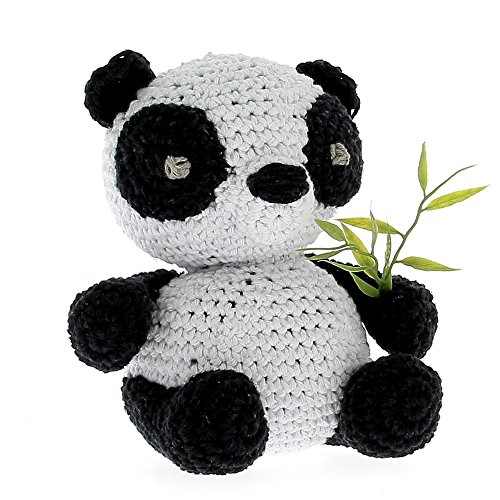 Hoooked Amigurumi Eco Barbante DIY-Häkelset Panda Yin