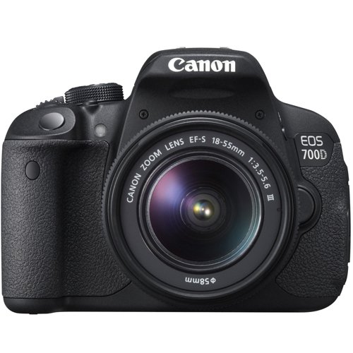 Cámara réflex Canon EOS 700D Kit con objetivo 18 – 55 mm DC III