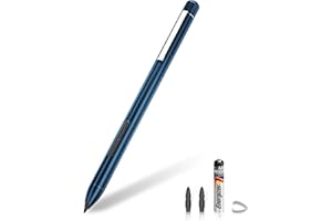 IAFER Stylus Pen for Microsoft Surface, 2-in-1 Button 2500h Work & Palm Rejection, Pen for Surface Pro 11/10/9/8/X/7+/7/6/5/4/3/Surface 3, Surface Go 4/3/2/1, Surface Laptop/Studio/Book 5/4/3/2/1