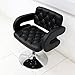 Quilted Styling Chair - Black