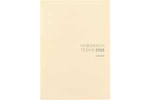 ほぼ日 Hobonichi Techo 2026 - Libro para primos - A5, japonés, diario, semanal, inicio de enero, inicio de lunes, planificador