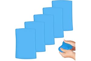 Skynzor Cera Coche, 5 Piezas 100g Arcilla, Claybar, Descontaminante Ferrico Coche, Bara Bar para Limpieza Pintura, para Automóviles, Caravanas, Motocicletas