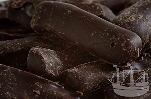 Preisvergleich Produktbild Schokolierte Früchte, Ingwer in Zartbitterschokolade, 100g - Bremer Gewürzhandel