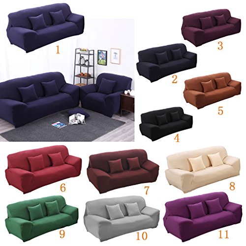 Spandex Stretch Lounge Sofa Husse Sitzbezug Dekor – Red # 2 - 8