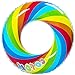 Produktbild Tukistore Aufblasbare Schwimmring Pool Float für Erwachsene und Jugendliche Regenbogen Schwimmschlauch Float Sommer Strand Freibad Spielzeug