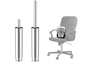 MASTERY MART 10 Inches to 15 Inches Gas Lift Cylinder for Most Office Chair, 4.5" Stroke, Heavy Duty 1000 lbs, Office Chair Gas Lift Cylinder Replacement, Class 4 (Not for 1KEA, Silver)