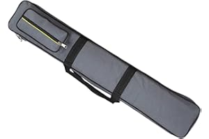 Oshhni 8 Löcher Pool Queue Tasche Billard Sticks Tragetasche Stoßfest Wasserfest Pool Queue Tasche Billard Stange Lagerung Tasche