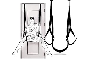 Swing kit set för att hänga på dörren: roterande gunga för att utmana olika poser