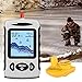 Produktbild H&L Wireless Portable Fish Finder, 40M/120FT Sonar Depth Finder Fishing Lure Waterproof Echo Sounder Fishing Transducer Detector Fish Ice Fishing Sonar
