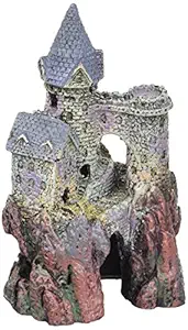 Penn-Plax Wizards Castle Aquarium Decor - Small