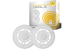 ‎ROBOTER DEALS Roboter Deals - Wischplatten, Ersatzhalterung mit Mikrofaserpad (2 Stück) für Dreame L10s Pro u. Dreame L10s Ultra Staubsaugroboter. Geprüfte Passgenauigkeit, Lange Lebensdauer, wiederverwendbar