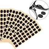 Schwarze Farbe: Weiche Nasenpads in Schwarz, eine dunkle Farbe, die sich nicht leicht schmutzig zeigt. Die Größe unterscheidet sich von Satz zu Satz. Sie können einen auswählen. Kleine Größe und geringes Gewicht für ein einfaches Tragen