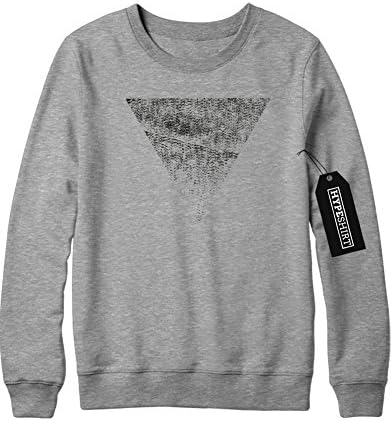 Sweatshirt Dot Fade Triangle H140000 - Grey - XX-Large