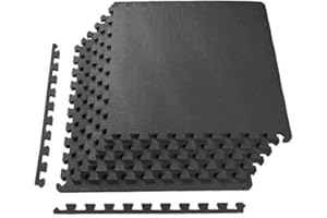 VLFit Interlocking EVA Puzzle Mats - Size 10mm x 610mm x 610mm (24” x 24") - Choose from lots of 6, 12, 18 or 36 Mats