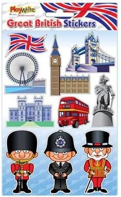 Great British Stickers Strip