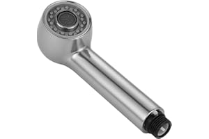 ONECE Alcachofa de Ducha para Grifo Cocina Extraible, 2 Modos Ducha de Alcachofa Cocina, Repuesto Universal de Grifería Monomando, Repuestos de Grifo, Níquel Cepillado