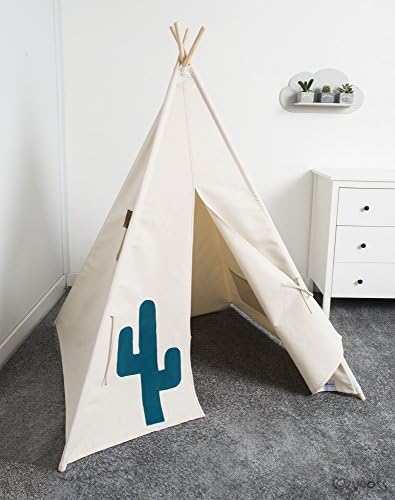 Children Indian Teepee Tent Wigwam Kids Playhouse from Cozydots made in UE Cactus
