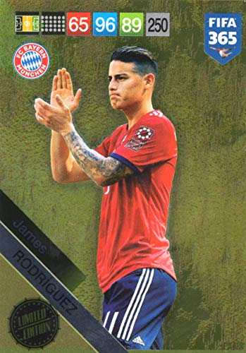 Preisvergleich Produktbild PANINI ADRENALYN XL FIFA 365 2019 – James Rodriguez Limited Edition Karte