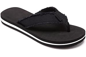 HYCLES Flip Flops Men Comfort Thong with Arch Support Shoes Summer Outdoor Sandals Beach Shoes