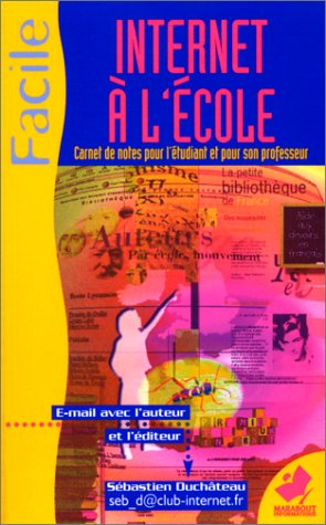 couverture de : L'Internet &agrave; l'&eacute;cole