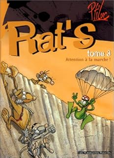 jaquette livre Rat's, tome 3 : Attention à la marche !