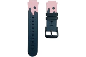 vsilay Replacement Silicone Watch Strap Sweat-proof Bracelet Watchband Universal for 16mm/20mm Width Kid Phone Watch
