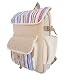 Produktbild BeHemppy 100% Pure Hanf Rucksack/Tasche/Daypack mit Laptop-Hülle aus Nepal, Unisex (White Widow)
