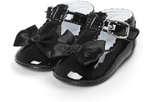 LACOFIA Scarpe Bowknot Primi Passi per Bambina Ballerine Neonata con Suola Morbida Antiscivolo