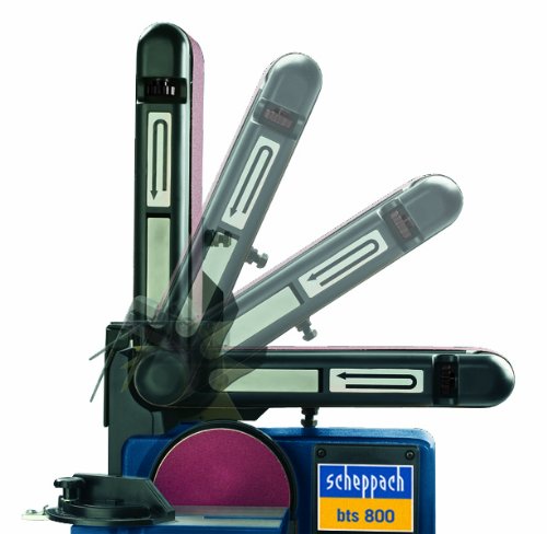 Scheppach 4903302901 Band- und Tellerschleifmaschine bts 800 370W 230V/50Hz - 2