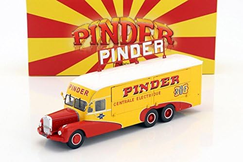 Direkt Collection Truck Model 1951 BERNARD 28 Electrical PINDER CIRCUS Scale 1:43-100% Official ORIGINAL DIE CAST