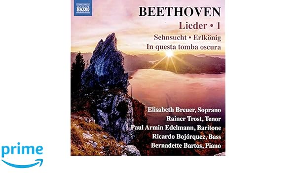 Beethoven Lieder Vol 1 Elisabeth Breuer Rainer Trost Paul