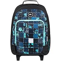 Quiksilver Wheelie Burstii B Bkpk BNG0 Mochila Pequeña con Ruedas, Niños, Bijou Blue, One Size
