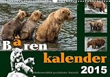 Bärenkalender (Wandkalender 2015 DIN A3 quer): Braunbären - 36 faszinierende Fotos in einem Kalender (Monatskalender, 14 Seiten) by