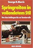Springreiten in vollendetem Stil by