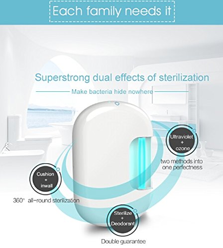 Express Panda WC Sanitizer mit UV-Licht und Ozon-Technologie für 100% Sterilisation – perfekt für Business, Universität, Home Use - 3