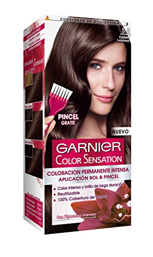 Garnier Color Sensation Coloración Nº5.0 Castaño Luminoso - 200 gr