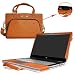 Produktbild Pavilion 17 Hülle,2 in 1 Spezielles Design eine PU Leder Schutzhülle + Portable Laptoptasche für 17.3" HP Pavilion 17 17-ab000 Series Notebook,Braun
