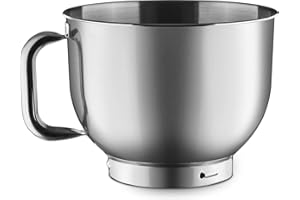 Fentic Bol mélangeur en acier inoxydable (6,2L) - Convient pour SM1504N - Accessoires