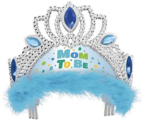 Unique Party Mom to be Tiara (Blue) by SportsMarket